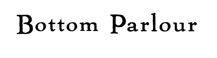 Bottom Parlour